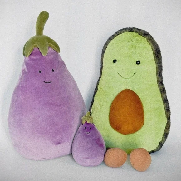NWT Jellycat Huge Amuseables Eggplant - Picture 15 of 15